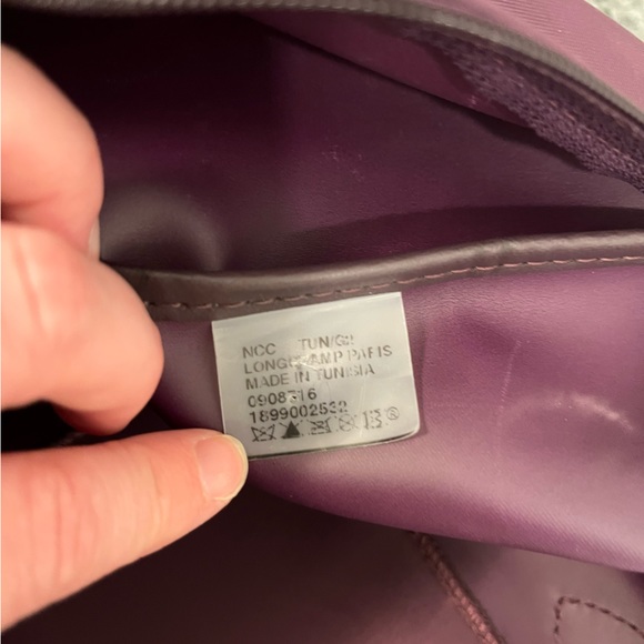 Longchamp Purple Le Pliage Tote - Picture 5 of 8